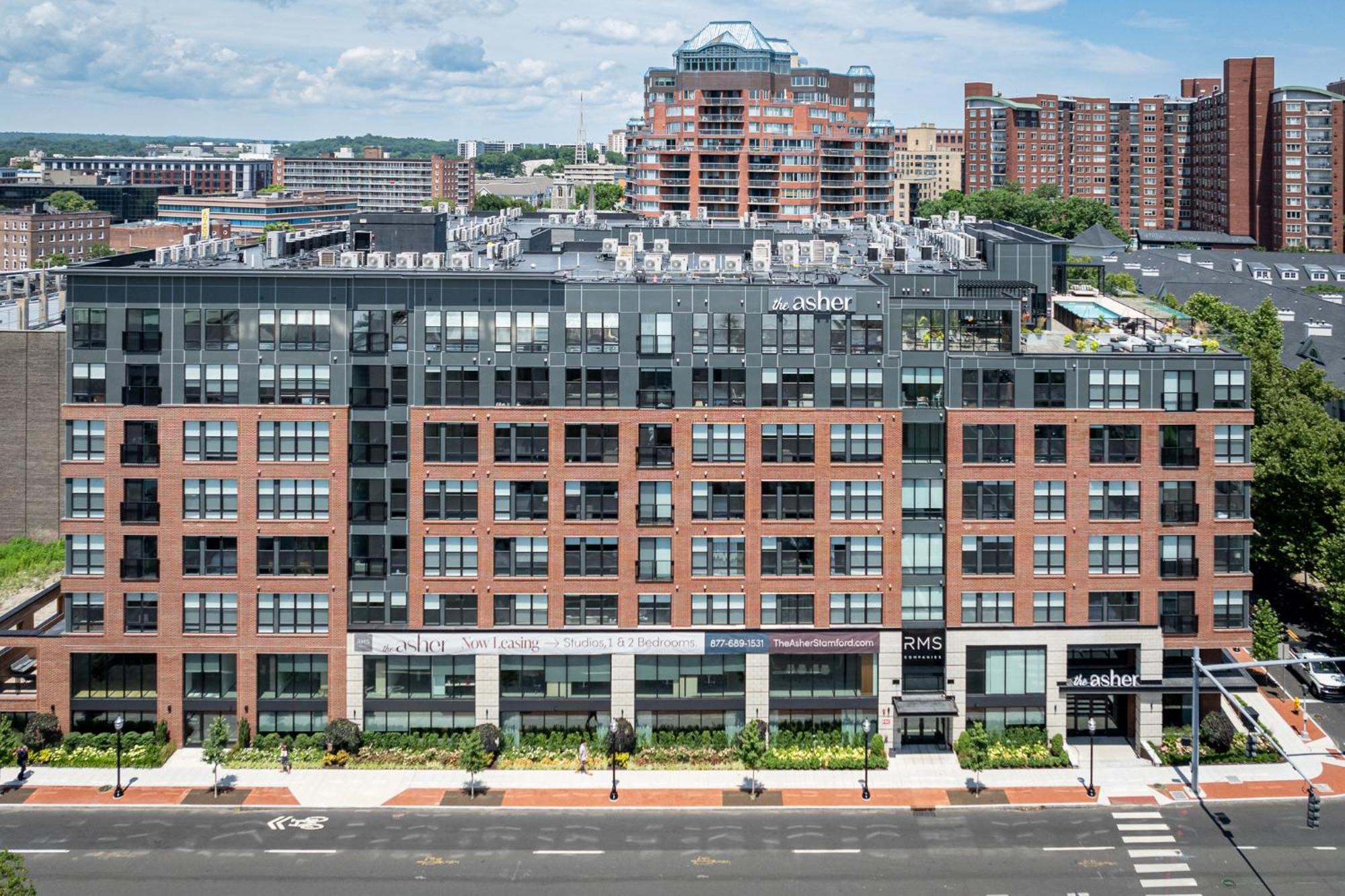 Luxury Apartments By Hyatus At The Asher Stamford Exterior foto